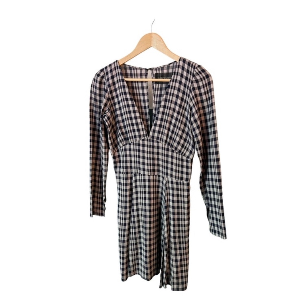 REFORMATION | plaid mini dress | small